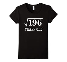 Square Root of 196 14 Yrs Years Old 14th Birthday T-Shirt