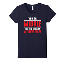 Brother and Sister Sibling Tee Shirt for the Middle Child