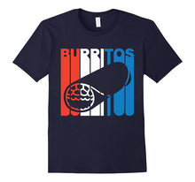 Retro RWnB Burritos Silhouette T-Shirt