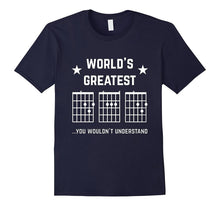 F Chord DAD Guitar T-Shirt Father's Day