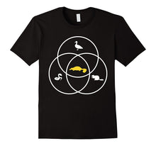 Platypus Venn Diagram Shirt Duck Snake Beaver Platypus Gift