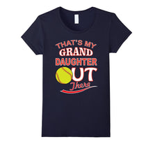 Thats My Granddaughter Out There Baseball T-Shirt