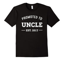 Men's Funny Brother Promoted to Uncle 2017 Gift T-Shirt