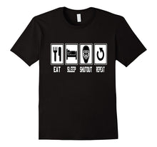 Eat Sleep Shutout Repeat Hockey Goalie T-Shirt