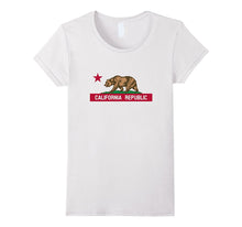 California Republic State Flag T-Shirt Cali Life I Love CA