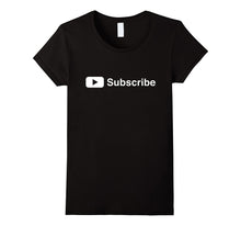 Subscribe Play Tube Button Vlogger T-Shirt 2016