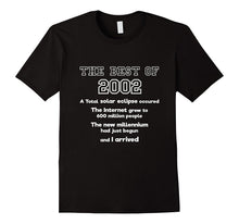 2002 15th Birthday T Shirt Gift for 15 Year Old Boys / Girls