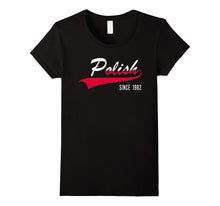 35th Birthday Gift Shirt Polish Since 1982 35 Years Old