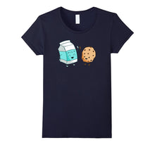 Milk and Cookies Funny Food T-Shirt Tee Shirt Foodie Five