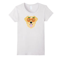 The Golden Retriever With Halloween Pumpkin Mask T-Shirt