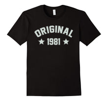 36th Birthday Gift Shirt Original 1981, Born in 1981