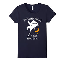 Broomsticks Are for Amateurs - Horse Halloween Shirt