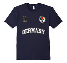 Germany Soccer Shirt No. 11 (+BACK) Sports Team German Flag
