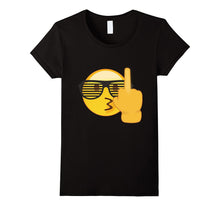 Emoji Shirt :) Sunglasses Middle Finger - New Emojis App