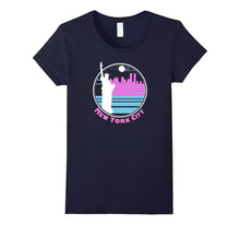 New York City T-Shirt Retro Vintage Liberty Skyline Tee