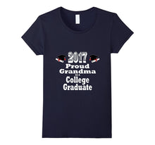 2017 College Graduation Tshirt Proud Grandma Graduate Child