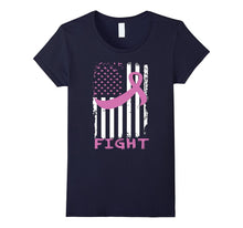 Breast Cancer Shirt Fight Flag Shirt