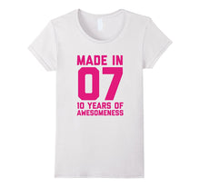 10th Birthday Shirt Gift Age 10 Year Old Girls Tshirt Tee