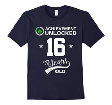 Achievement Unlocked 16 Years Old Happy 16th Birthday Shirt