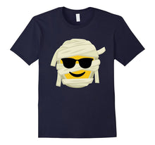 Mummy Emoji T-Shirt Sunglasses Halloween Costume Gift