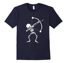 Archery Skeleton Dabbing Halloween Dab Dance T-Shirt