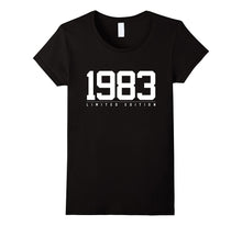 1983 Limited Edition Jersey Number 34th Birthday Gifts