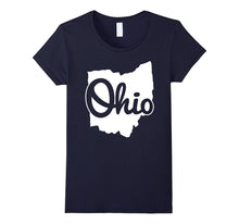 I Love My Ohio Home Script Ohio TShirt Buckeye State Shirt