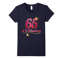 65th Birthday Queen Fabulous 65 Years Old T-Shirt