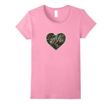 I Love You American Soldier Troops Camo Heart Emoticon Shirt