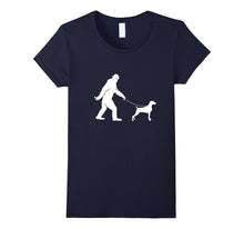 Bigfoot Fun Weimaraner Shirt Funny Cute Sasquatch Dog Gift