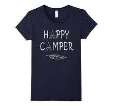Happy Camper Shirt - Camping T-Shirt Teepee Leaf Tee