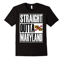 Storecastle: Straight Outta Maryland Gift Pride Flag T-Shirt