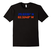 Latitude and Longitude of Gainesville Florida T-Shirt