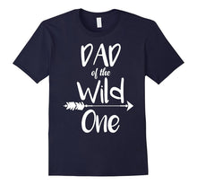 Mens Dad of the Wild One Boho 1st Birthday Funny Matching Shirt