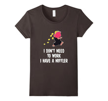 Funny I Dont Need to Work Niffler T-Shirt Pet Owners Meme
