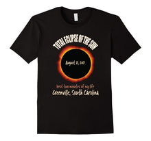 2017 Eclipse Souvenir Greenville, South Carolina SC T Shirt
