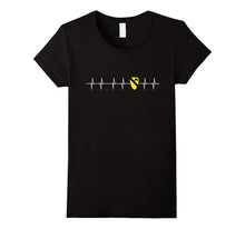 1st Cavalry Heartbeat Army- Men Women T Shirt
