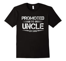 Mens Promoted to Uncle Est. 2018 Expecting to Be Uncle Gifts 2018