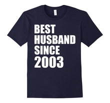 Best Husband Since 2003 T-Shirt 14 15 Years Anniversary