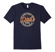 Mens Vintage Dad's BBQ Chilling and Grilling T-Shirt