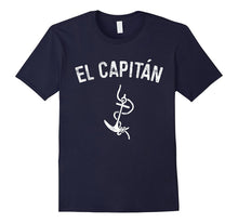 El Capitan T-Shirt Anchor Funny Captain Skipper Gift Shirt