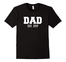 Mens Dad Est. 2017 T-Shirt