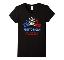 Puerto Rican Princess Tiara National Flag T-Shirt