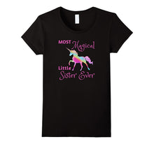Adorable Most Magical Little Sister Ever Unicorn Shirt