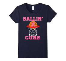 Ballin for a Cure Basketball Breast Cancer Awareness T Shirt