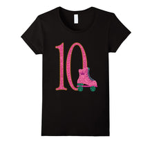10th Birthday Girl Roller Skate T-Shirt
