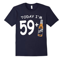 59 Plus One Beer 60th Birthday Shirt Funny Sixty Party Gift