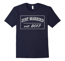 Just Married Mr and Mrs Est 2017 T-Shirt