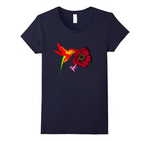 Hummingbird Mother Blossomed Flower Tshirt