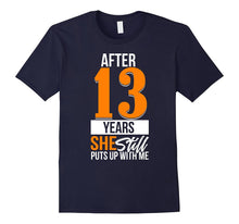 13th Wedding Anniversary T-Shirt, Husband Anniversary Shirt
